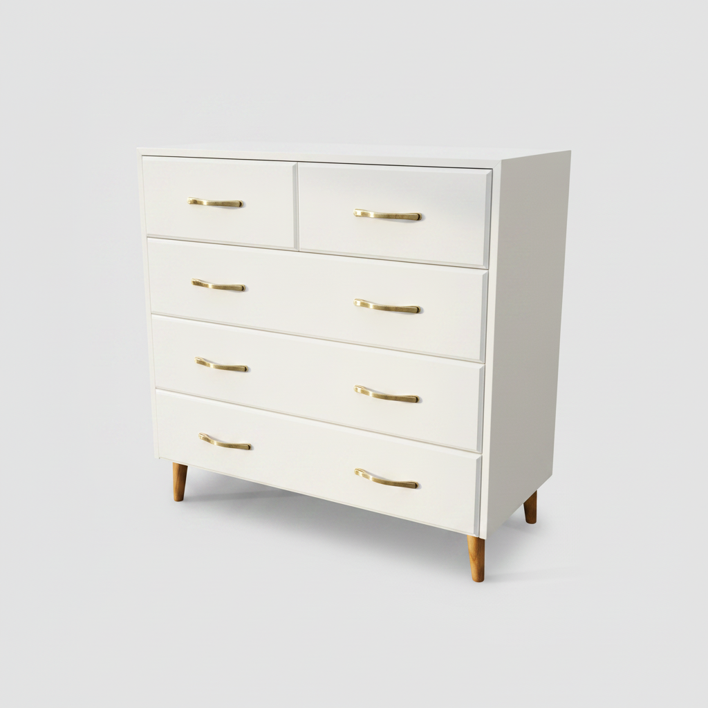 Rozanne Chest of Drawers - White