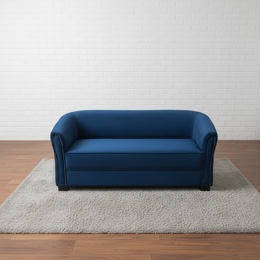 Blue Bench Alone